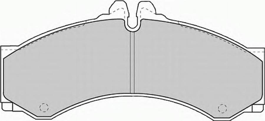 Ferodo FSL1043 - Set placute frana,frana disc aaoparts.ro