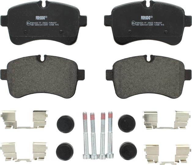 Ferodo FVR4037 - Set placute frana,frana disc aaoparts.ro