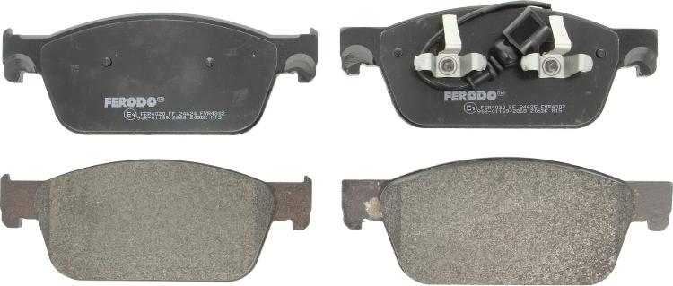 Ferodo FVR4302 - Set placute frana,frana disc aaoparts.ro