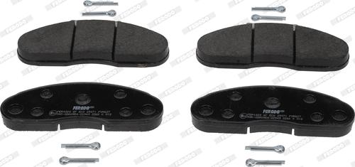 Ferodo FVR627 - Set placute frana,frana disc aaoparts.ro