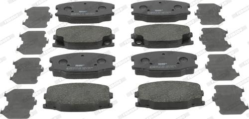 Ferodo FVR1906 - Set placute frana,frana disc aaoparts.ro