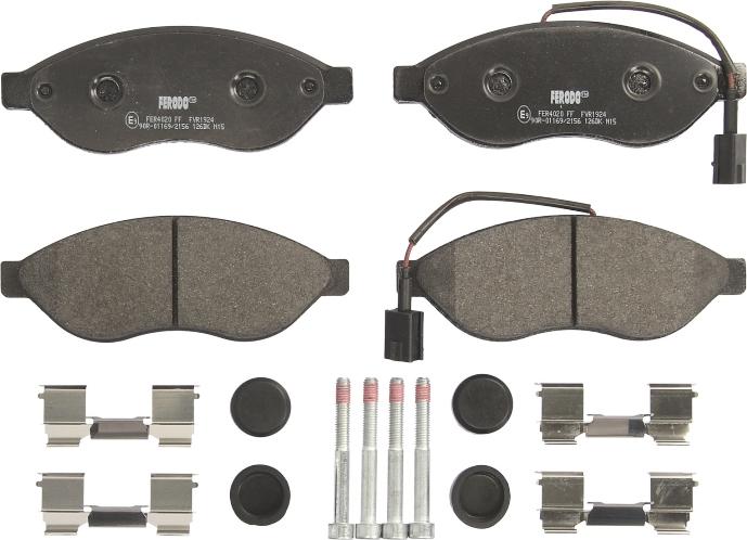 Ferodo FVR1924 - Set placute frana,frana disc aaoparts.ro