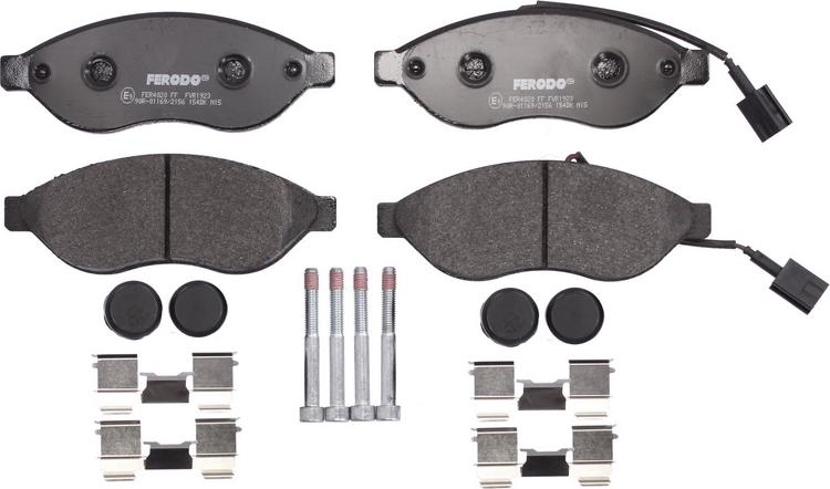 Ferodo FVR1923 - Set placute frana,frana disc aaoparts.ro