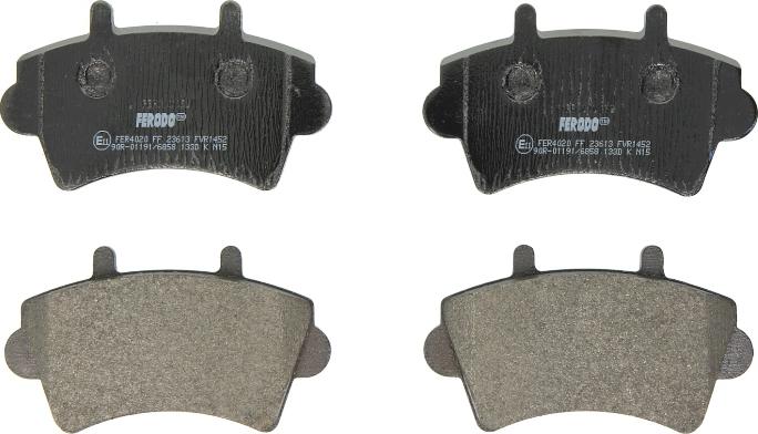 Ferodo FVR1452 - Set placute frana,frana disc aaoparts.ro