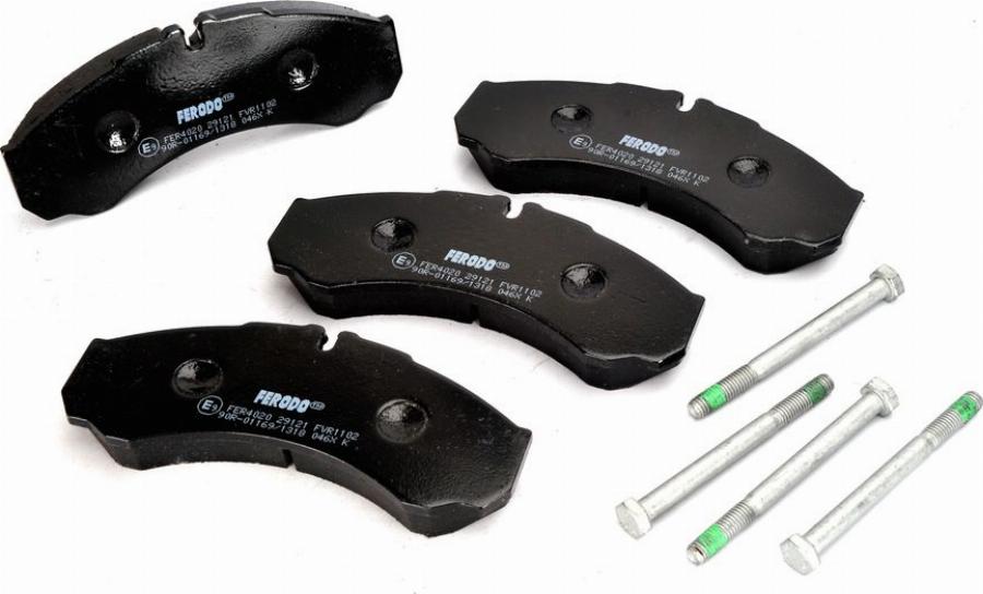 Ferodo FVR1102 - Set placute frana,frana disc aaoparts.ro