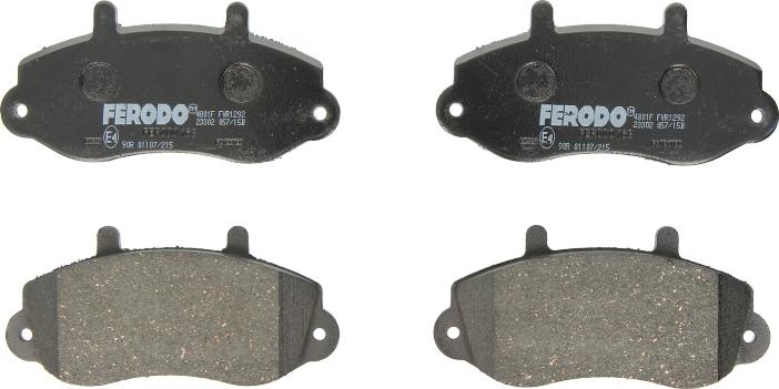 Ferodo FVR1292 - Set placute frana,frana disc aaoparts.ro