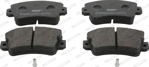 Ferodo FVR179 - Set placute frana,frana disc aaoparts.ro