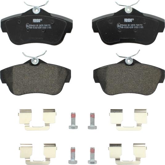 Ferodo FVR1772 - Set placute frana,frana disc aaoparts.ro
