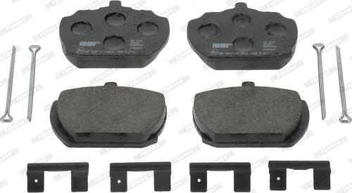 Ferodo FVR833 - Set placute frana,frana disc aaoparts.ro