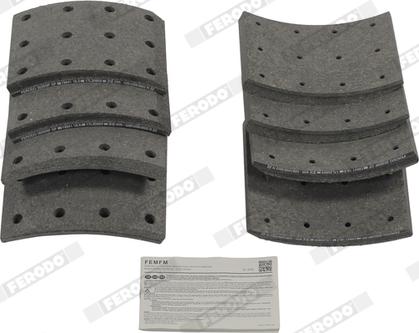 Ferodo K19941.0-F3526 - Set garnituri de frictiune, frana tambur aaoparts.ro