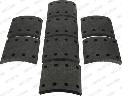 Ferodo K19935.0-F3537 - Set garnituri de frictiune, frana tambur aaoparts.ro