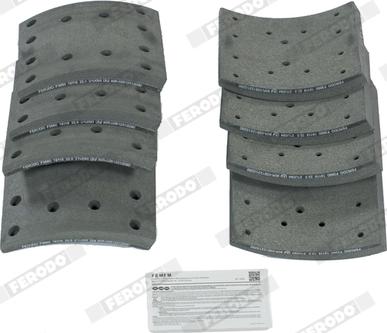 Ferodo K19116.0-F3660 - Set garnituri de frictiune, frana tambur aaoparts.ro