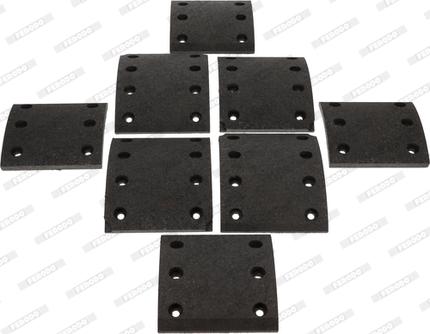 Ferodo K17949.0-F3672 - Set garnituri de frictiune, frana tambur aaoparts.ro