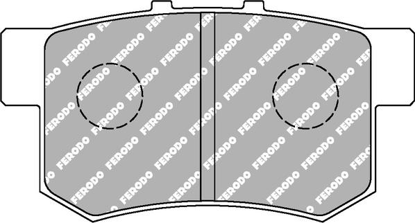 Ferodo Racing FCP956H - Set placute frana,frana disc aaoparts.ro