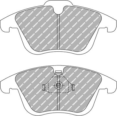 Ferodo Racing FCP4045H - Set placute frana,frana disc aaoparts.ro