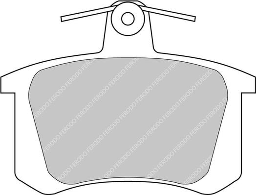Ferodo Racing FCP596H - Set placute frana,frana disc aaoparts.ro