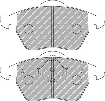 Ferodo Racing FCP590H - Set placute frana,frana disc aaoparts.ro