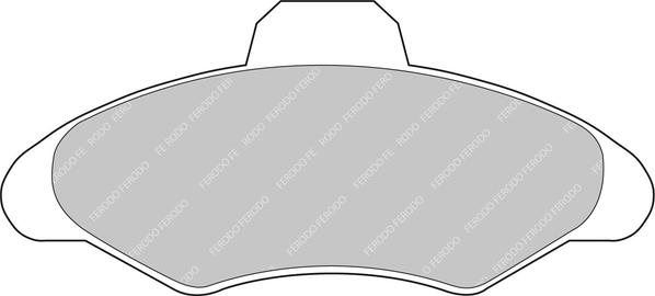 Ferodo Racing FCP617H - Set placute frana,frana disc aaoparts.ro