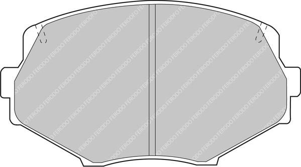 Ferodo Racing FCP1011H - Set placute frana,frana disc aaoparts.ro