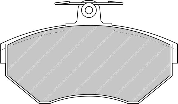Ferodo Racing FCP1312H - Set placute frana,frana disc aaoparts.ro