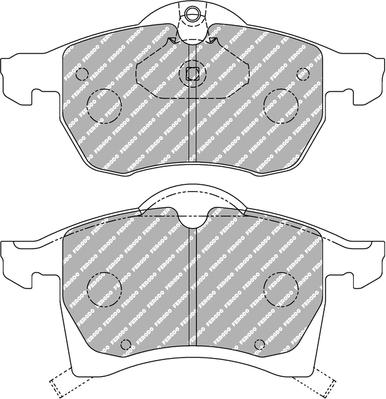 Ferodo Racing FCP1295H - Set placute frana,frana disc aaoparts.ro