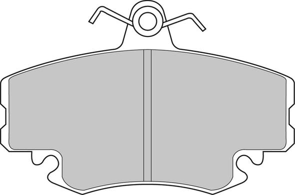 Ferodo Racing FCP845H - Set placute frana,frana disc aaoparts.ro