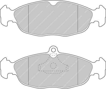 Ferodo Racing FCP732H - Set placute frana,frana disc aaoparts.ro