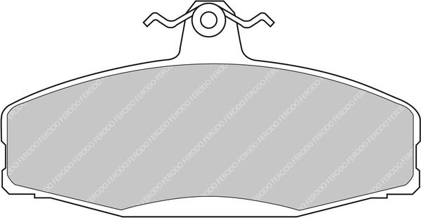 Ferodo Racing FDS610 - Set placute frana,frana disc aaoparts.ro