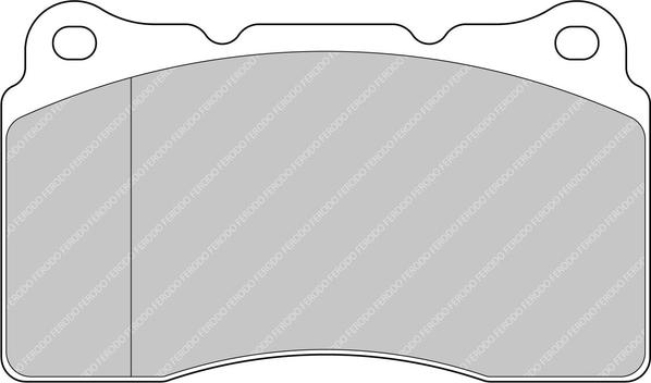Ferodo Racing FDS1968 - Set placute frana,frana disc aaoparts.ro