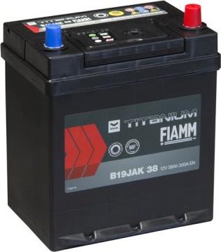 Fiamm B19JAK 38 - Baterie de pornire aaoparts.ro