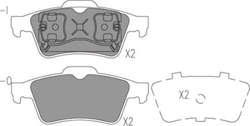 FI.BA FBP4190 - Set placute frana,frana disc aaoparts.ro