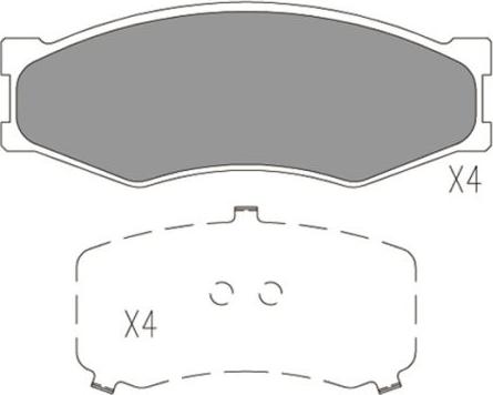FI.BA FBP4168 - Set placute frana,frana disc aaoparts.ro