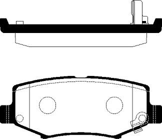 Jeep LC003777AA - Set placute frana,frana disc aaoparts.ro