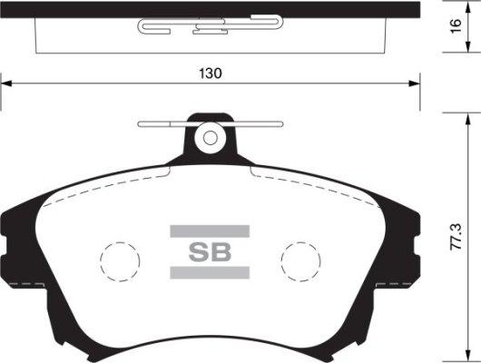 FI.BA FBP1530 - Set placute frana,frana disc aaoparts.ro
