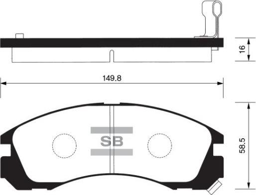 FI.BA FBP1068 - Set placute frana,frana disc aaoparts.ro