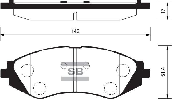 FI.BA FBP1159 - Set placute frana,frana disc aaoparts.ro