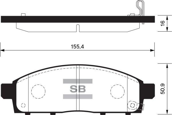 FI.BA FBP1361 - Set placute frana,frana disc aaoparts.ro