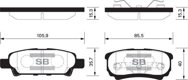 FI.BA FBP2111 - Set placute frana,frana disc aaoparts.ro
