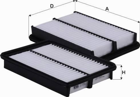 Champion U968/606 - Filtru aer aaoparts.ro