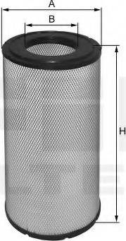 FIL Filter HP 2507 - Filtru aer aaoparts.ro