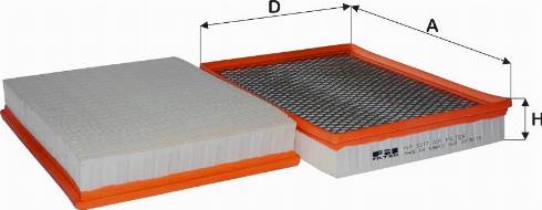 FIL Filter HP 2217 - Filtru aer aaoparts.ro
