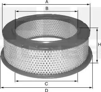 FIL Filter HPU 459 - Filtru aer aaoparts.ro