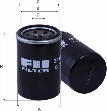 FIL Filter ZP 55 C - Filtru ulei aaoparts.ro