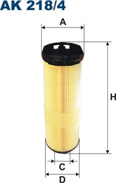 Filtron AK218/4 - Filtru aer aaoparts.ro