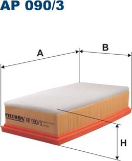 Filtron AP090/3 - Filtru aer aaoparts.ro