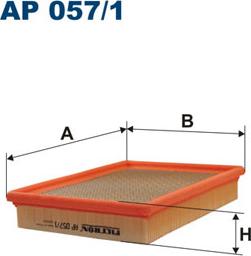 Filtron AP057/1 - Filtru aer aaoparts.ro