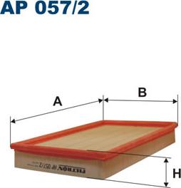 Filtron AP057/2 - Filtru aer aaoparts.ro