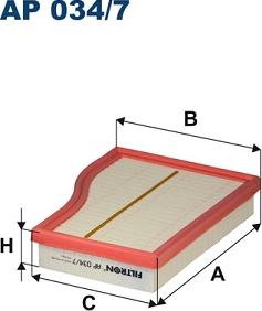 Filtron AP 034/7 - Filtru aer aaoparts.ro