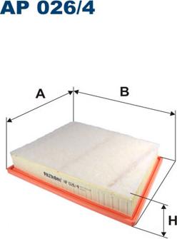 Filtron AP026/4 - Filtru aer aaoparts.ro