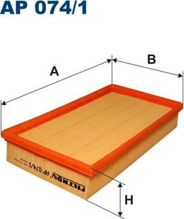 Filtron AP074/1 - Filtru aer aaoparts.ro